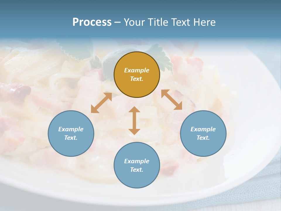 Calories Gourmet Bacon PowerPoint Template