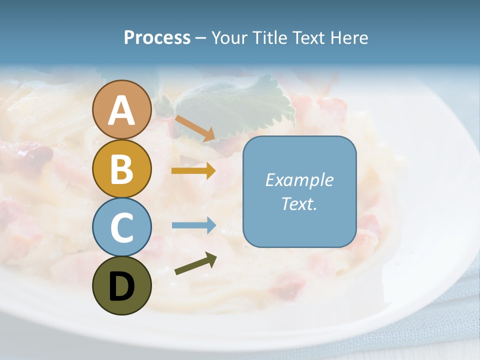 Calories Gourmet Bacon PowerPoint Template