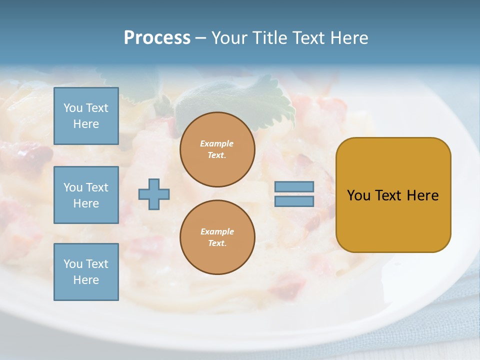 Calories Gourmet Bacon PowerPoint Template