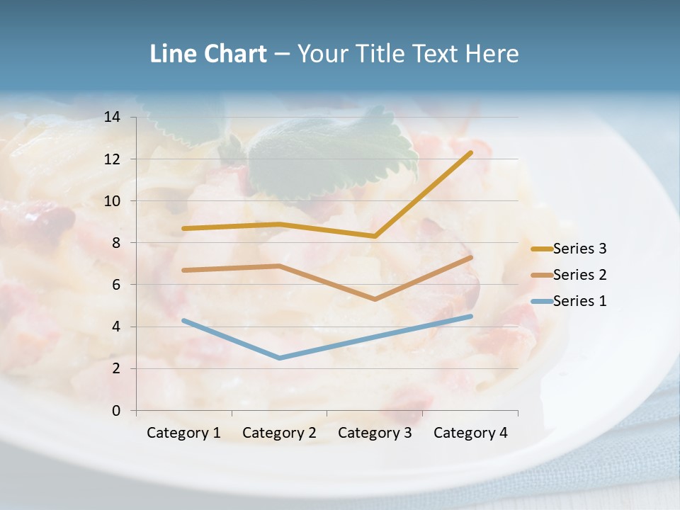 Calories Gourmet Bacon PowerPoint Template