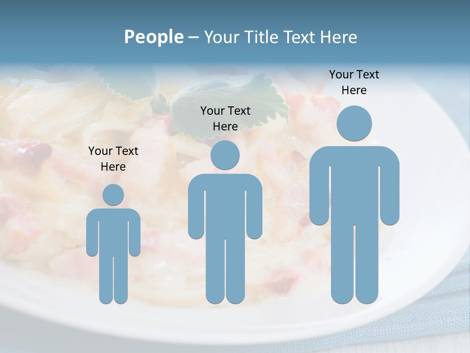 Calories Gourmet Bacon PowerPoint Template