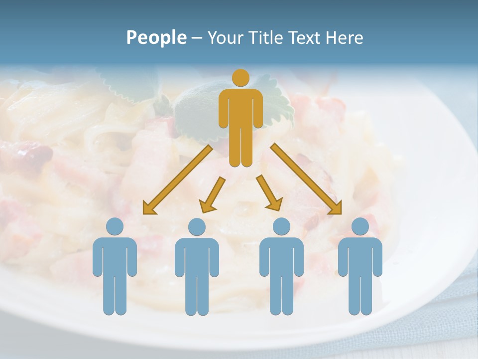 Calories Gourmet Bacon PowerPoint Template