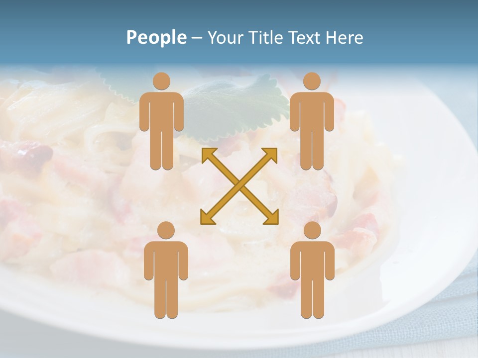 Calories Gourmet Bacon PowerPoint Template