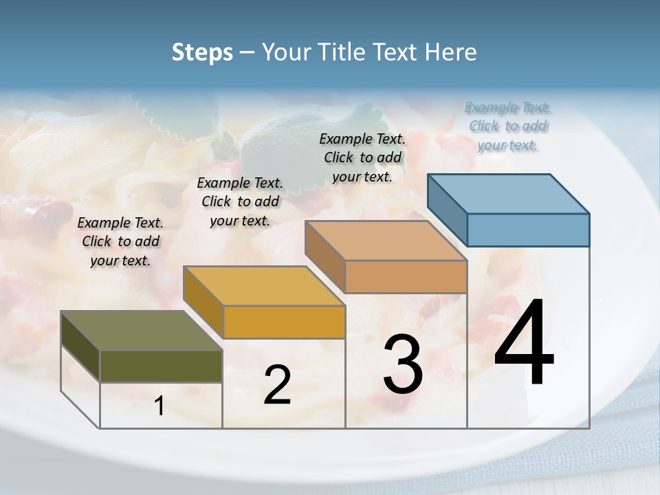 Calories Gourmet Bacon PowerPoint Template