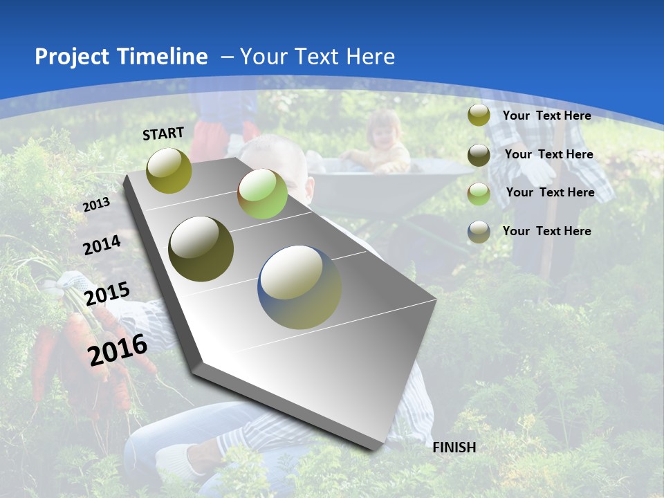 Lifestyle Showing Four PowerPoint Template