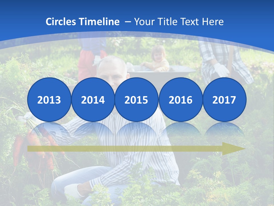 Lifestyle Showing Four PowerPoint Template