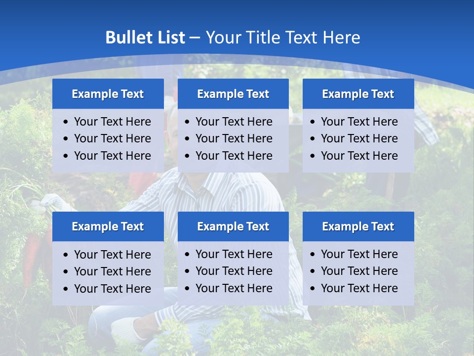 Lifestyle Showing Four PowerPoint Template
