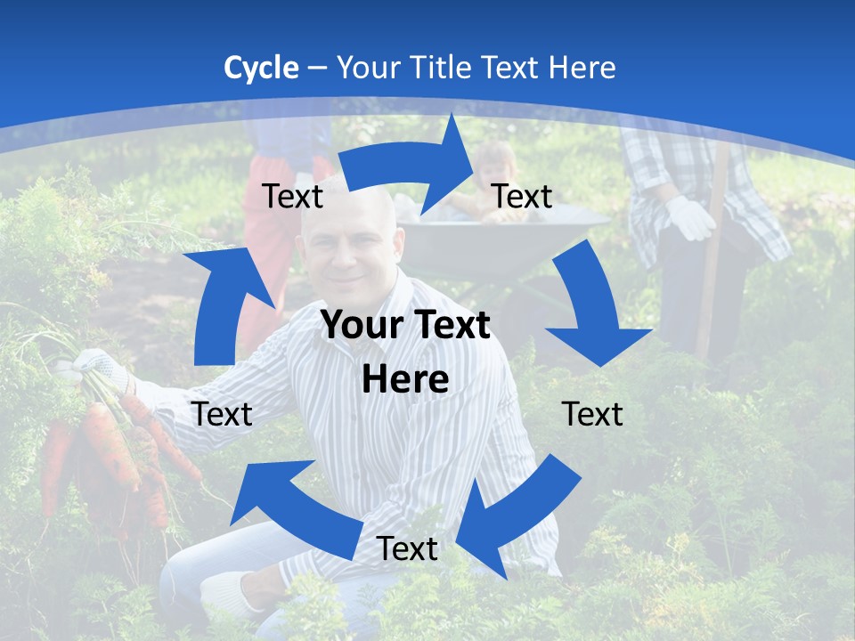 Lifestyle Showing Four PowerPoint Template