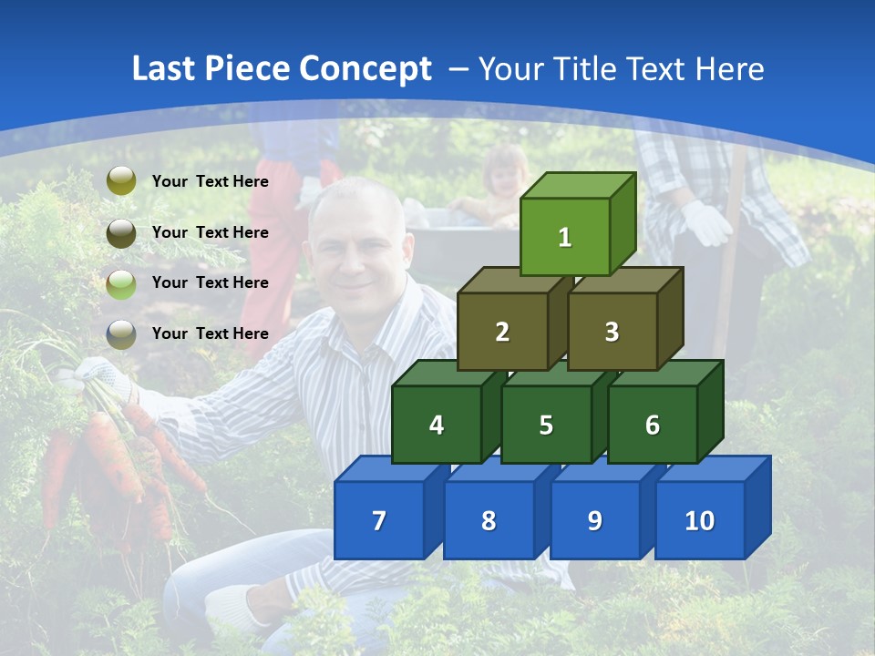 Lifestyle Showing Four PowerPoint Template