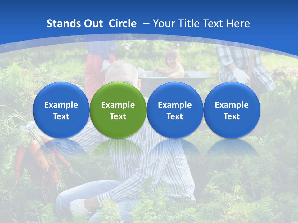 Lifestyle Showing Four PowerPoint Template