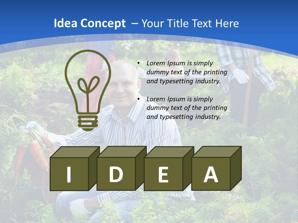 Lifestyle Showing Four PowerPoint Template