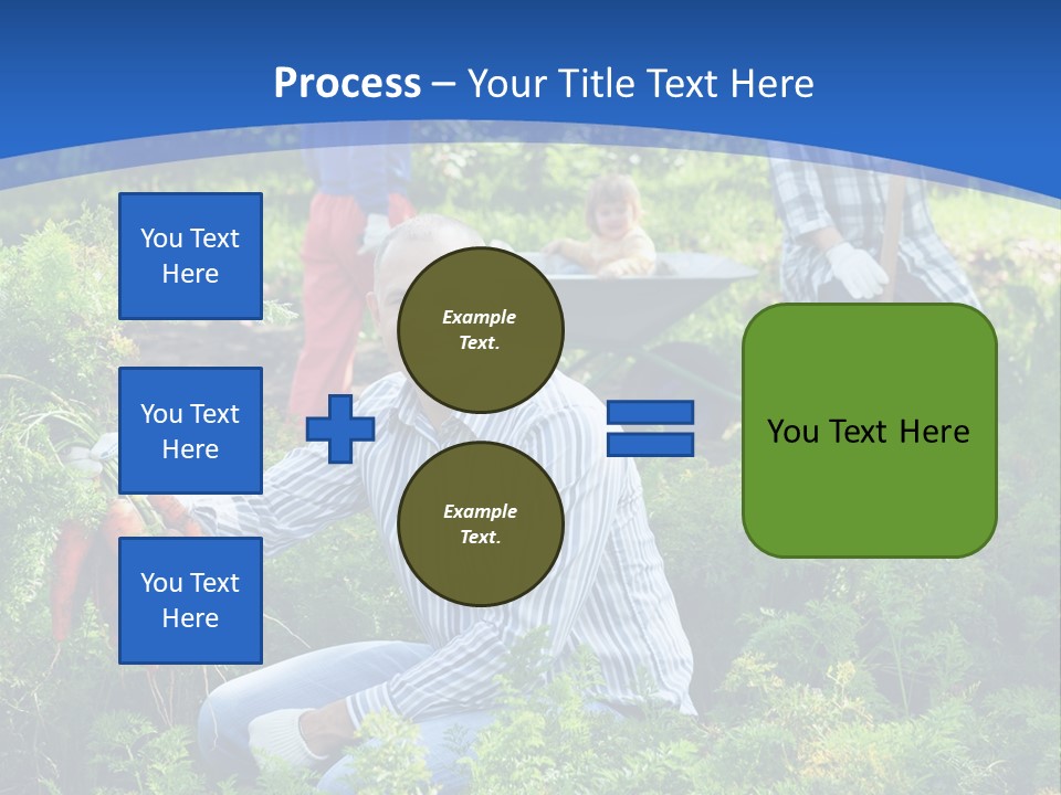 Lifestyle Showing Four PowerPoint Template