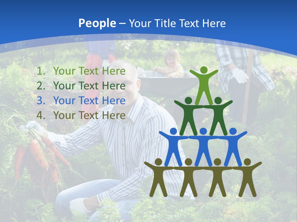 Lifestyle Showing Four PowerPoint Template