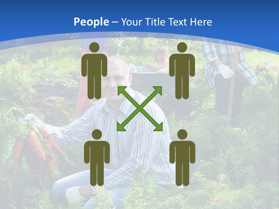 Lifestyle Showing Four PowerPoint Template