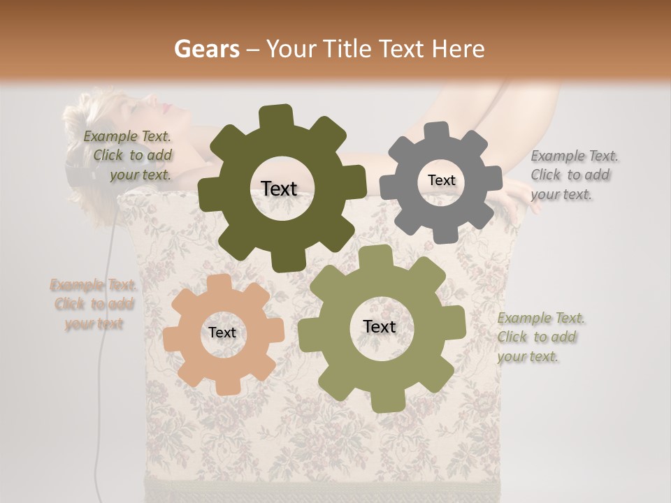 Fashion Natural Luxury PowerPoint Template