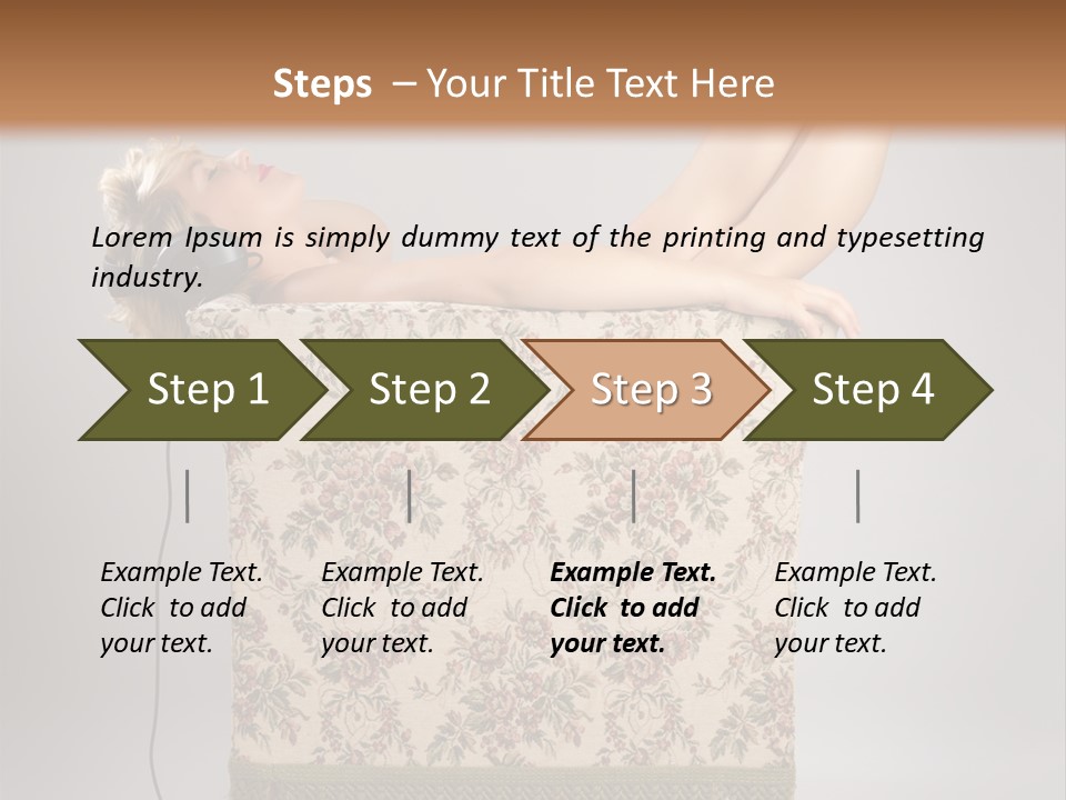 Fashion Natural Luxury PowerPoint Template