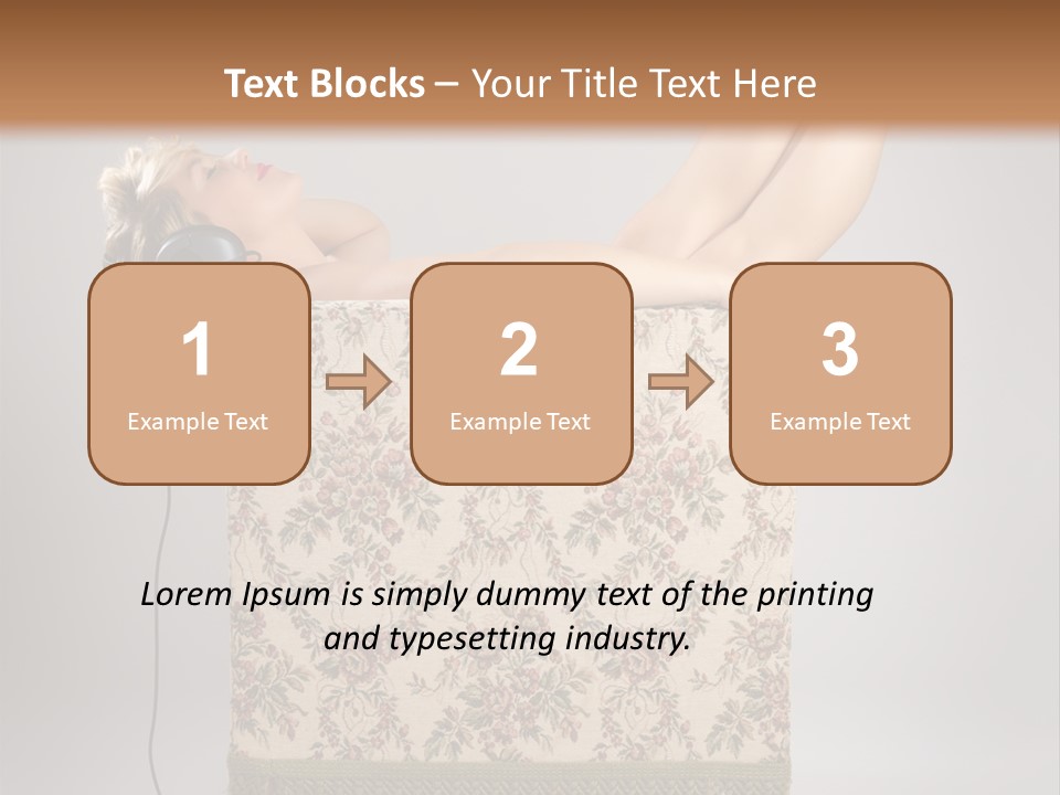 Fashion Natural Luxury PowerPoint Template