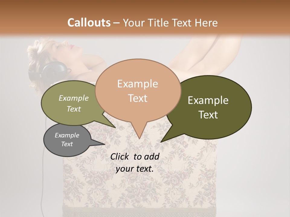 Fashion Natural Luxury PowerPoint Template