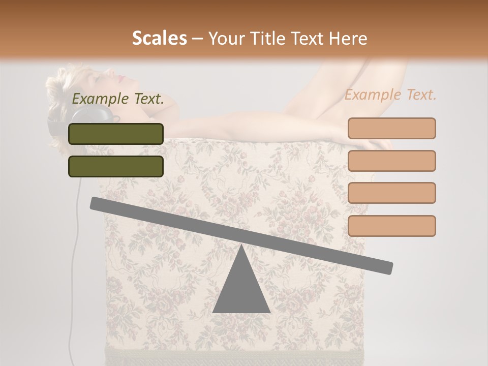 Fashion Natural Luxury PowerPoint Template