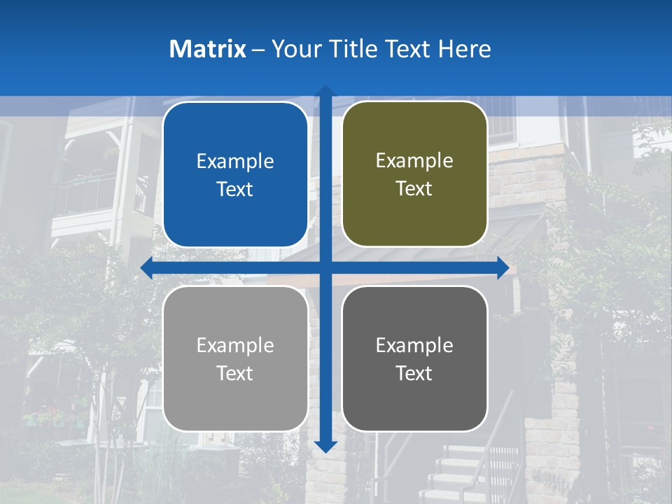 High House Suburban PowerPoint Template