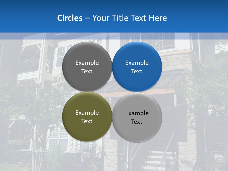 High House Suburban PowerPoint Template