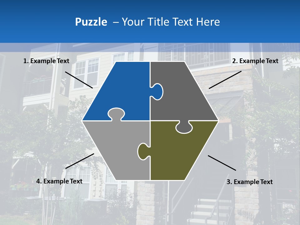 High House Suburban PowerPoint Template