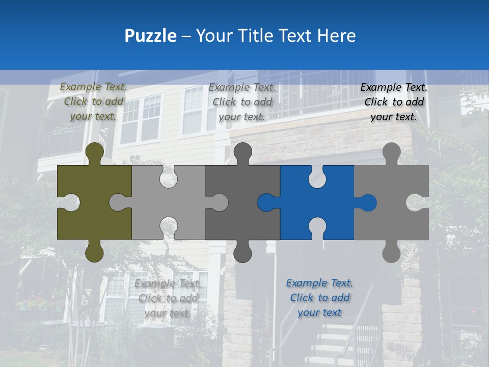 High House Suburban PowerPoint Template
