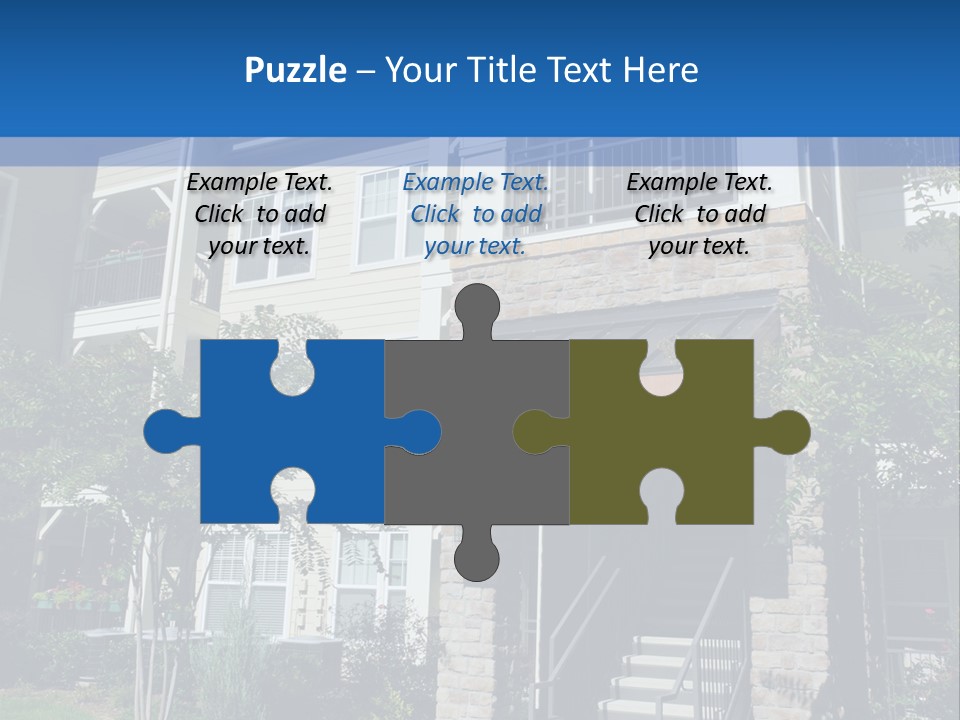 High House Suburban PowerPoint Template