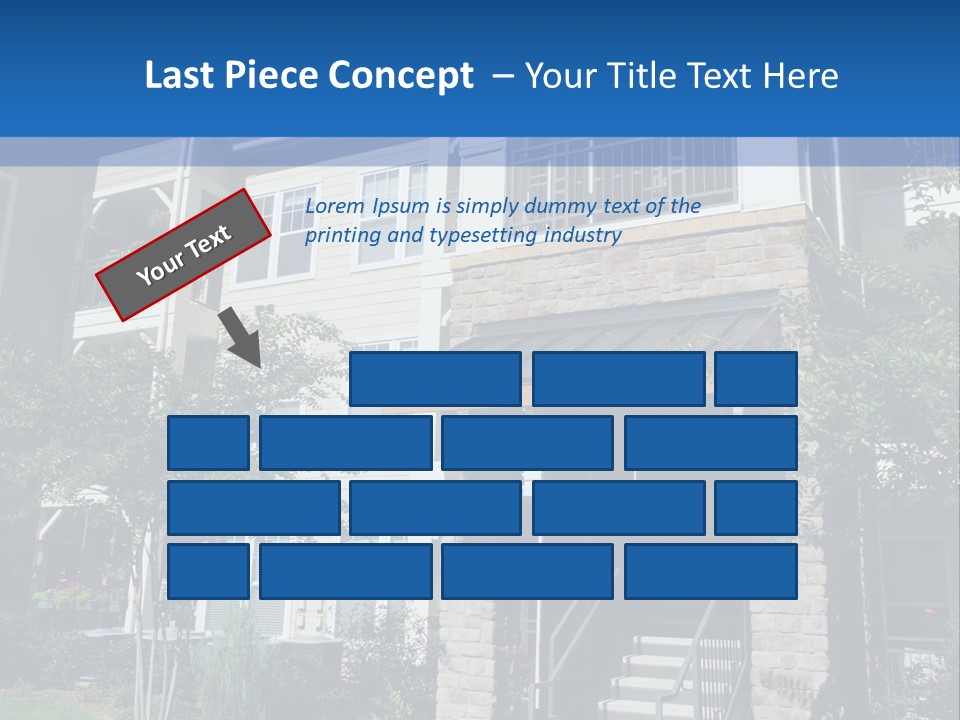 High House Suburban PowerPoint Template