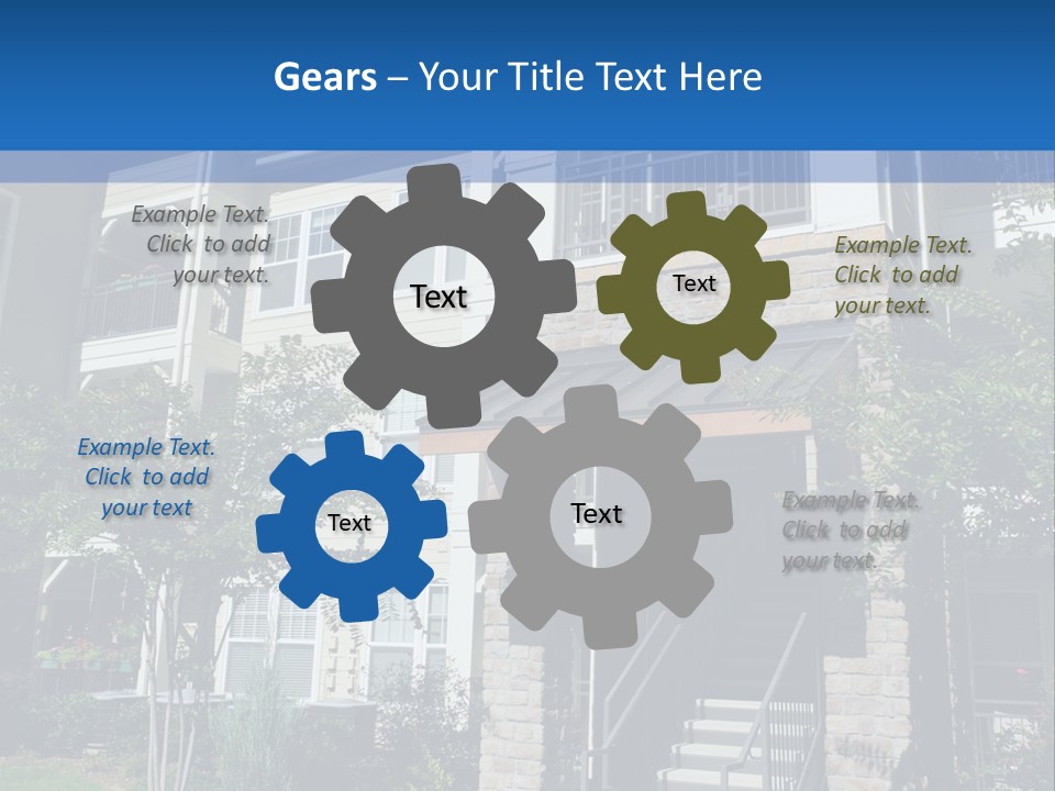 High House Suburban PowerPoint Template