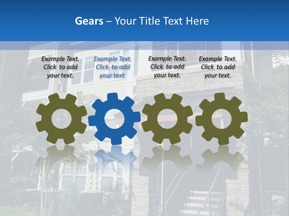 High House Suburban PowerPoint Template