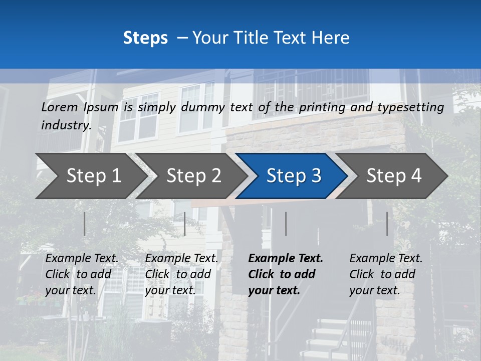 High House Suburban PowerPoint Template