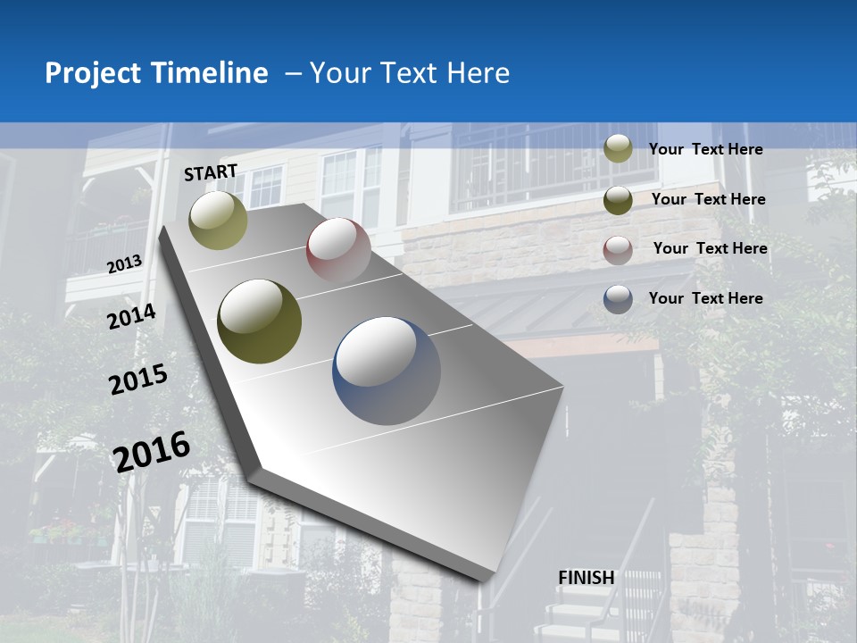 High House Suburban PowerPoint Template