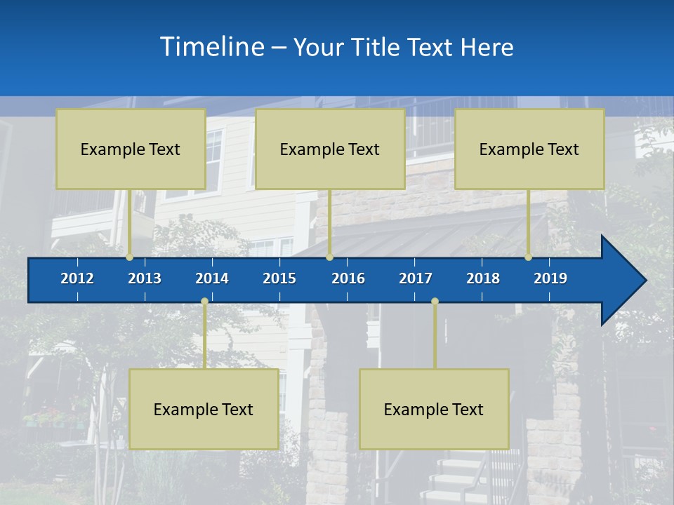 High House Suburban PowerPoint Template