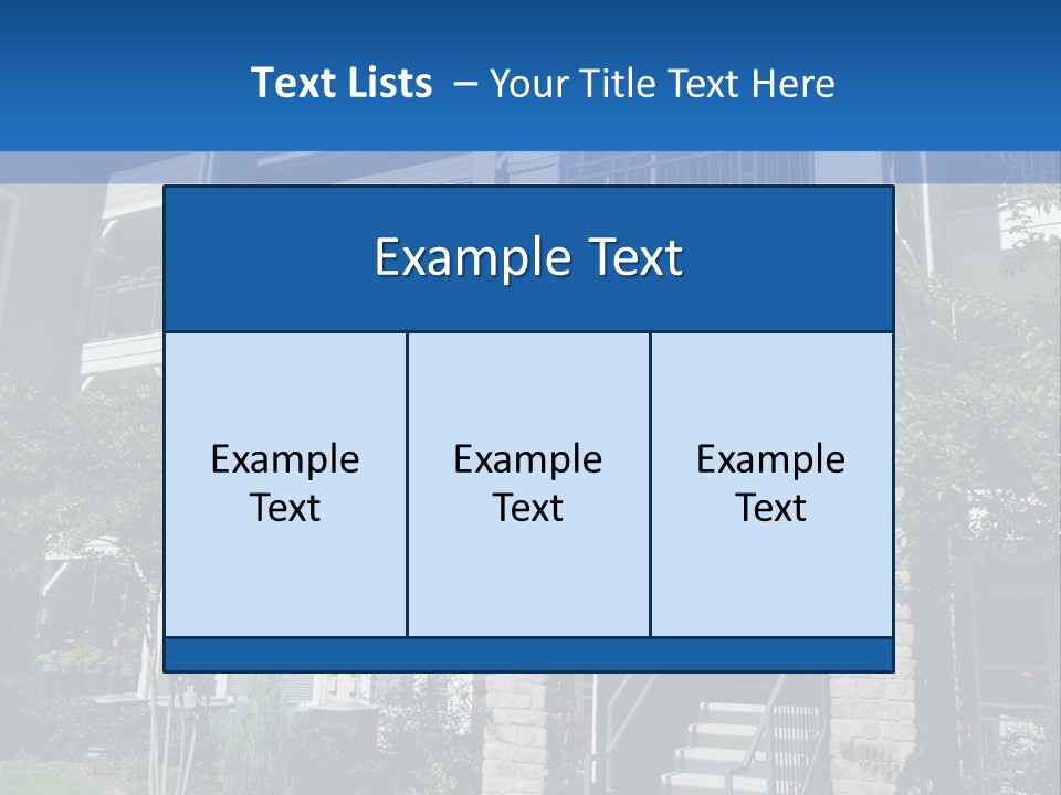 High House Suburban PowerPoint Template