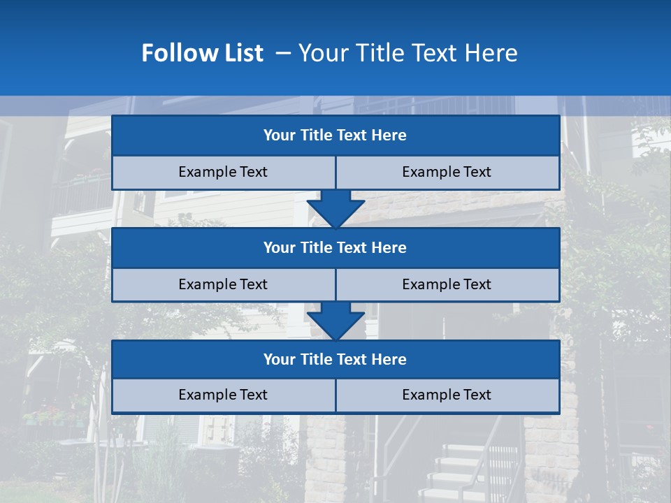 High House Suburban PowerPoint Template