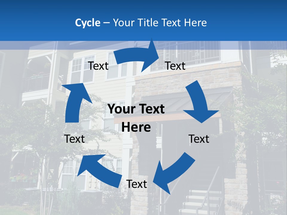 High House Suburban PowerPoint Template