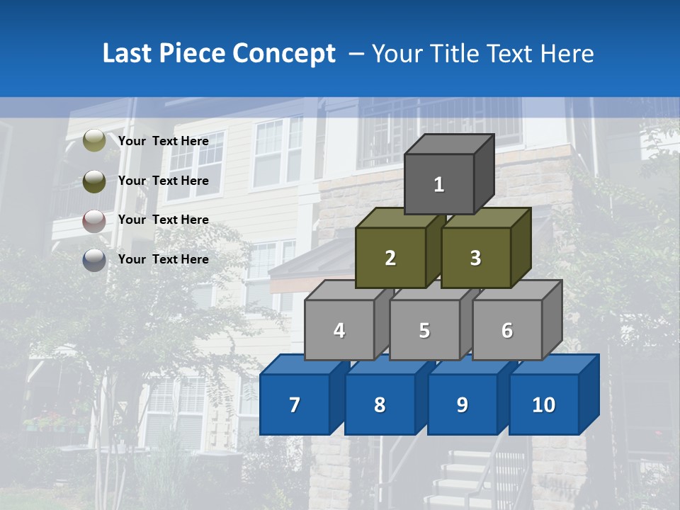 High House Suburban PowerPoint Template