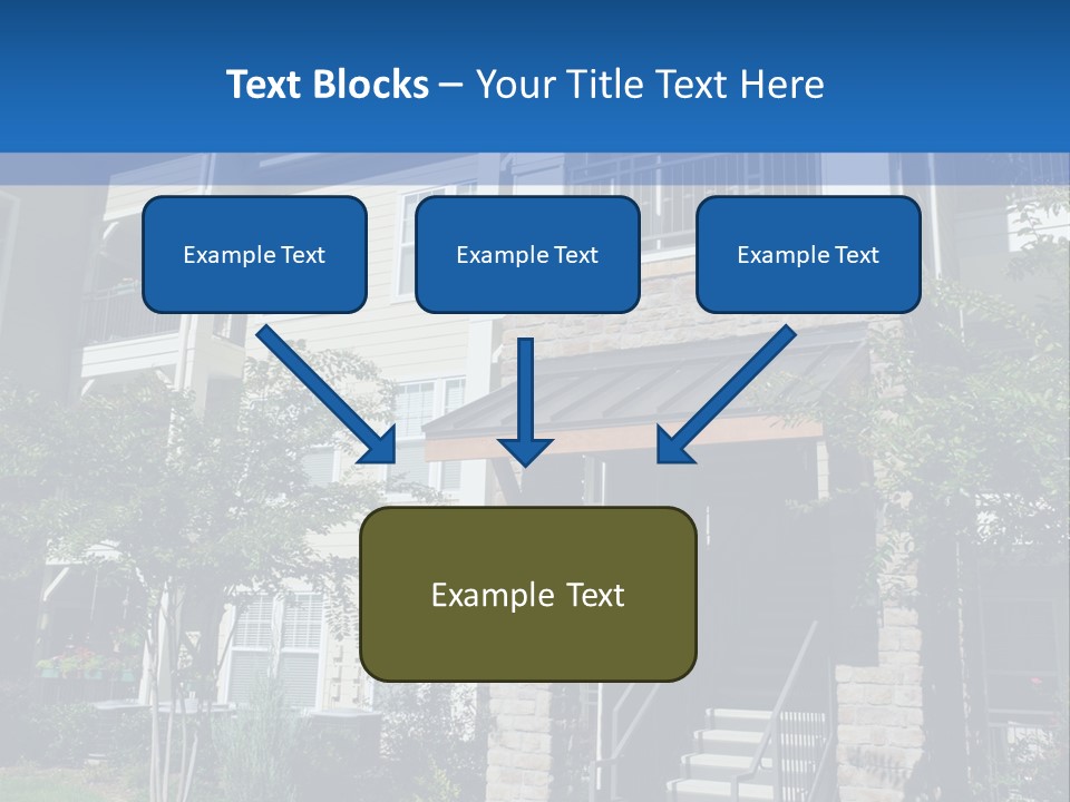High House Suburban PowerPoint Template