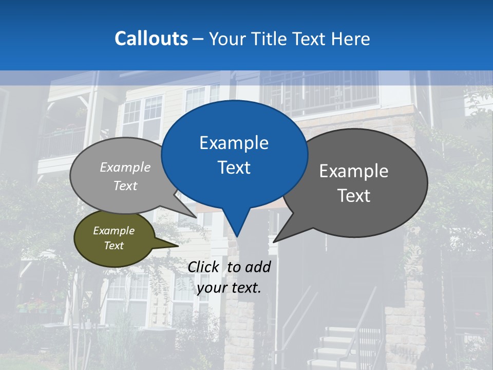 High House Suburban PowerPoint Template
