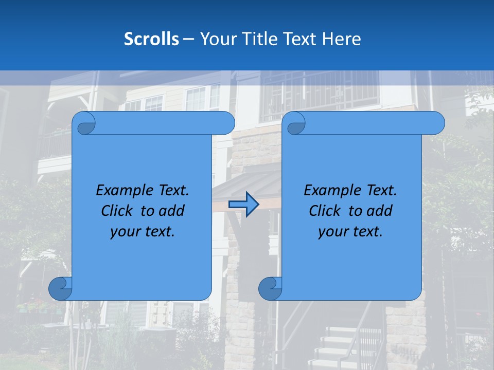 High House Suburban PowerPoint Template