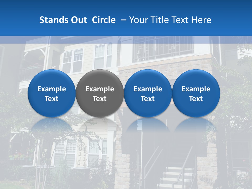 High House Suburban PowerPoint Template