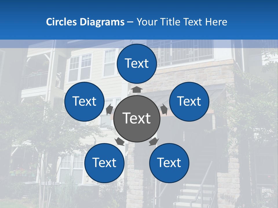 High House Suburban PowerPoint Template