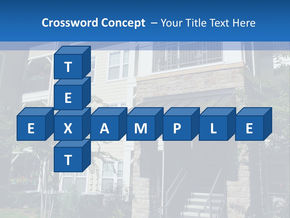 High House Suburban PowerPoint Template
