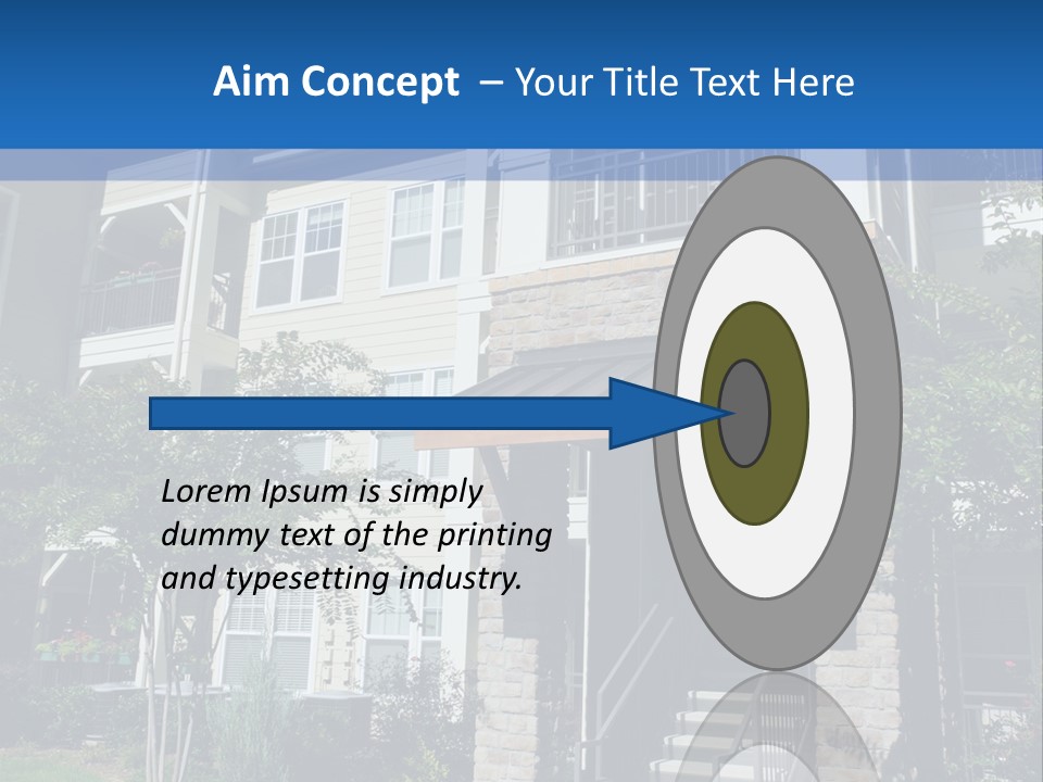 High House Suburban PowerPoint Template