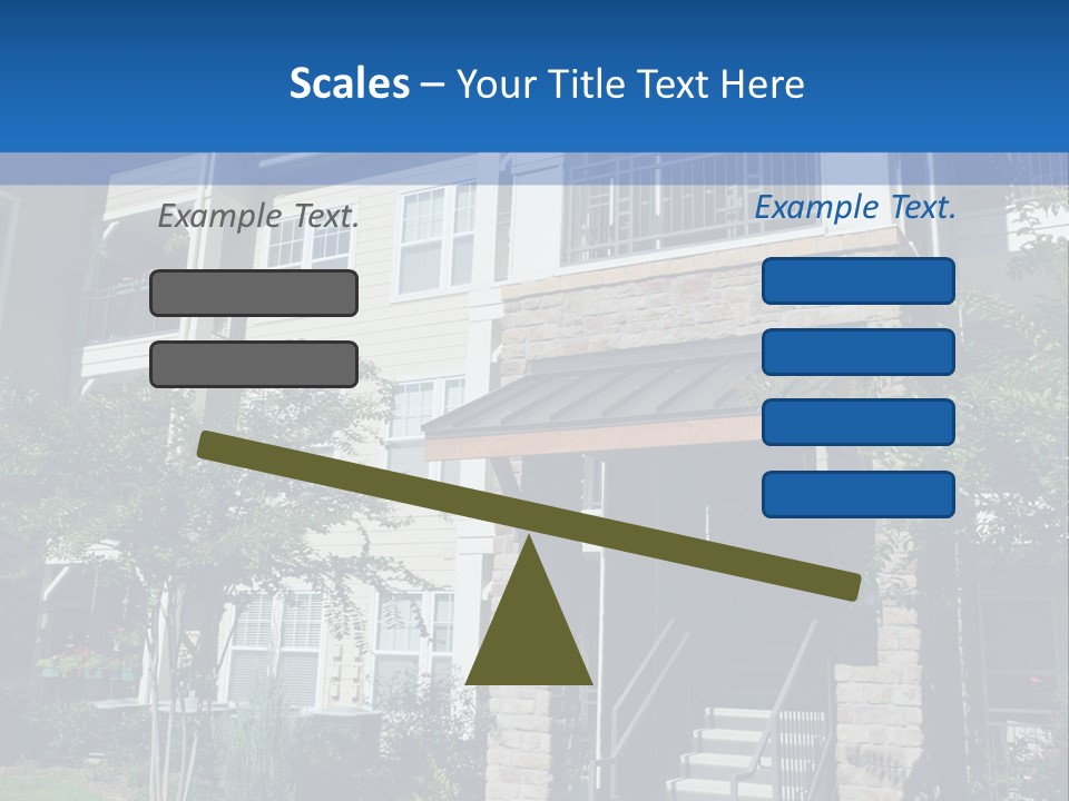 High House Suburban PowerPoint Template