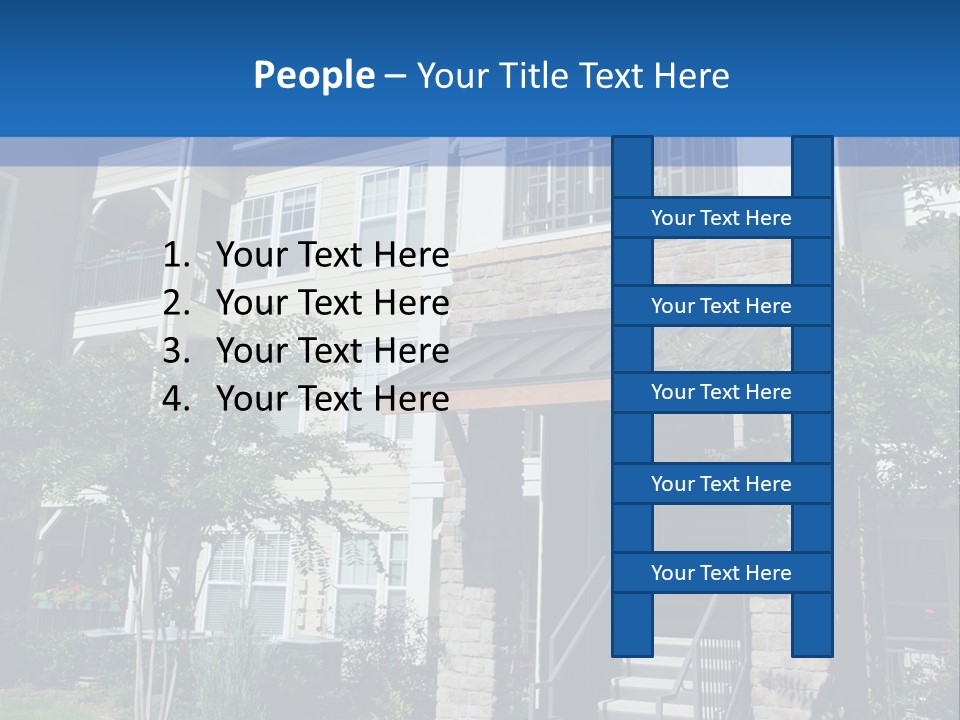 High House Suburban PowerPoint Template