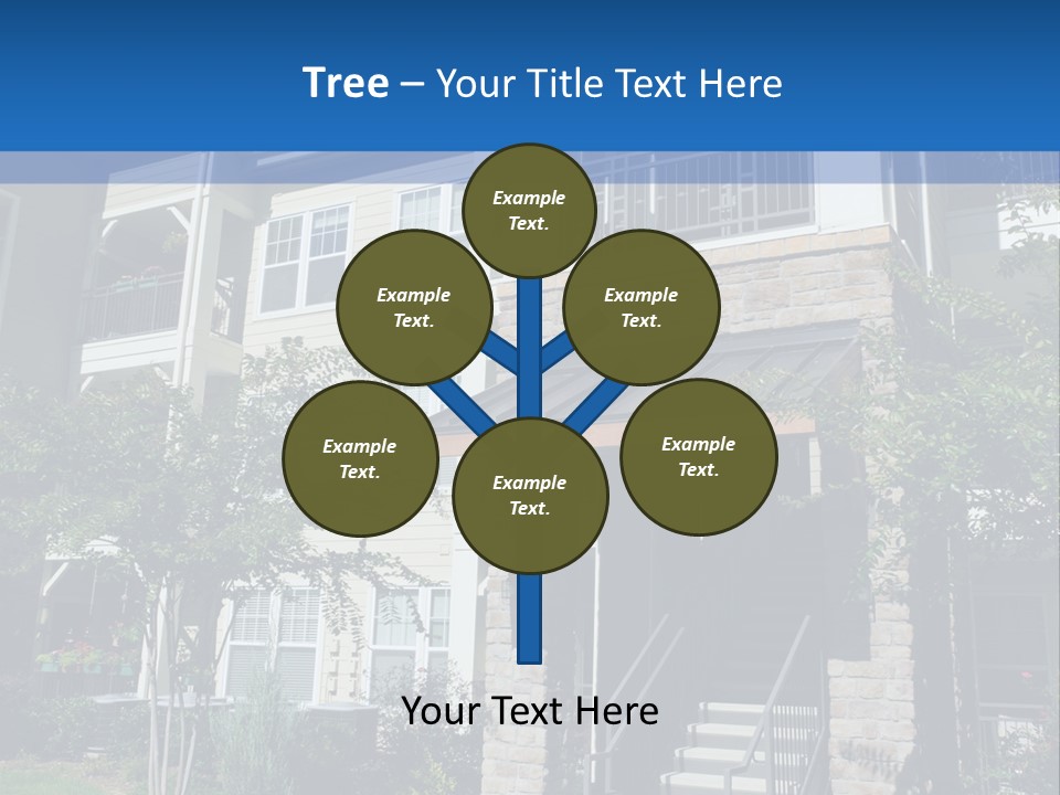 High House Suburban PowerPoint Template