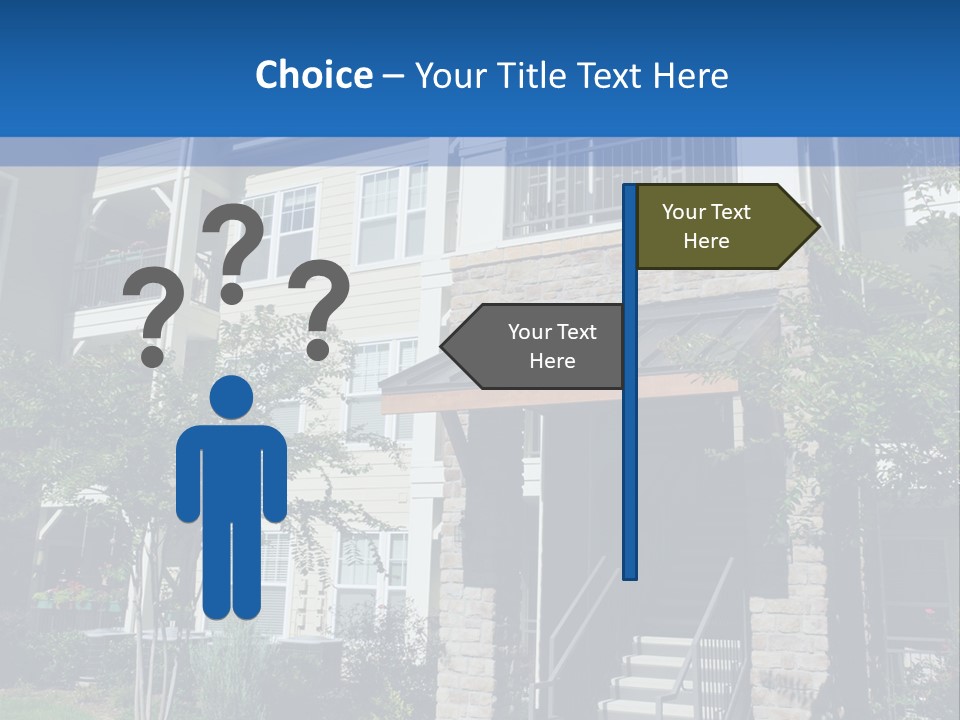 High House Suburban PowerPoint Template