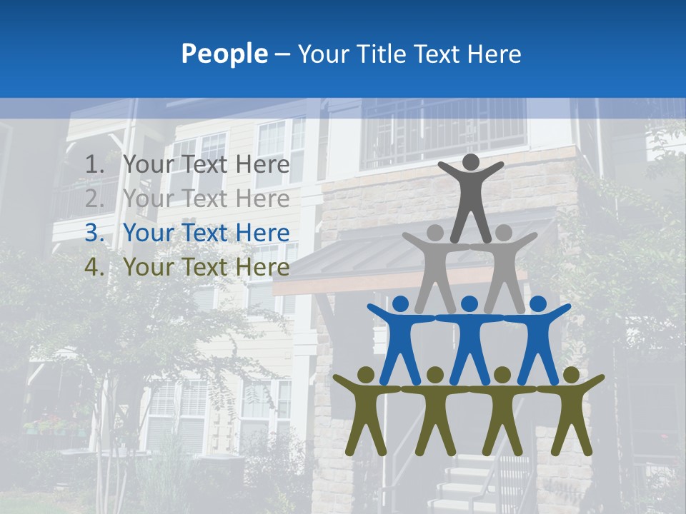 High House Suburban PowerPoint Template